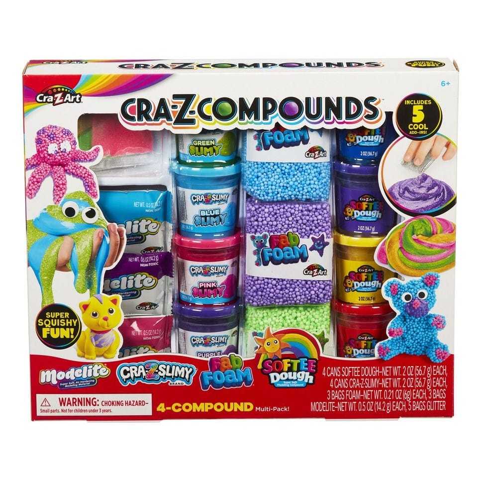 J! Cra-Z-Slimy Cra-Z-Compounds Set 884920600669