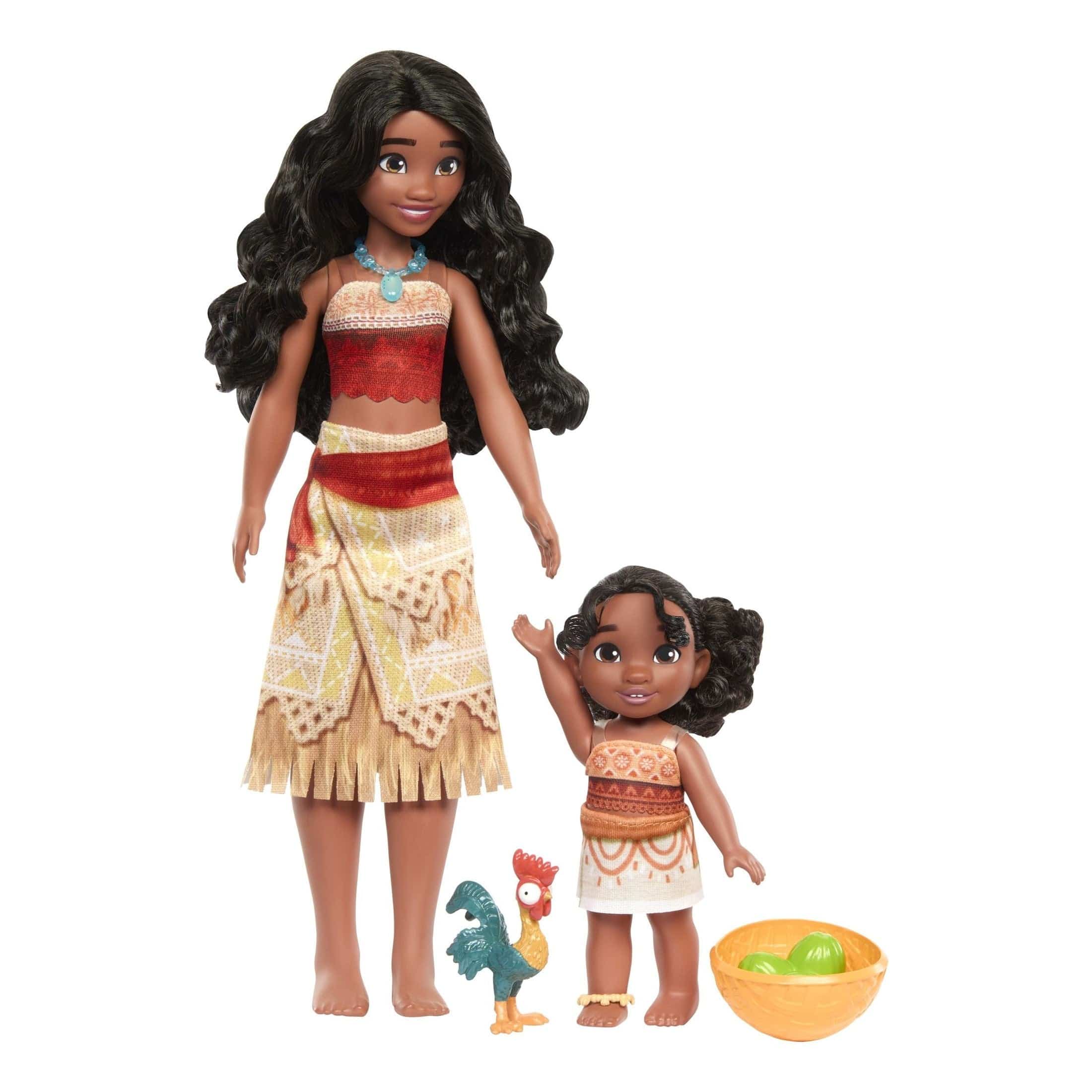 J! Disney Moana 2 Moana & Simea Sister Set 194735265077