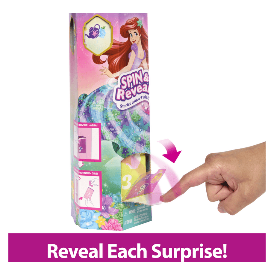 J! Disney Princess Spin & Reveal Ariel 194735239665
