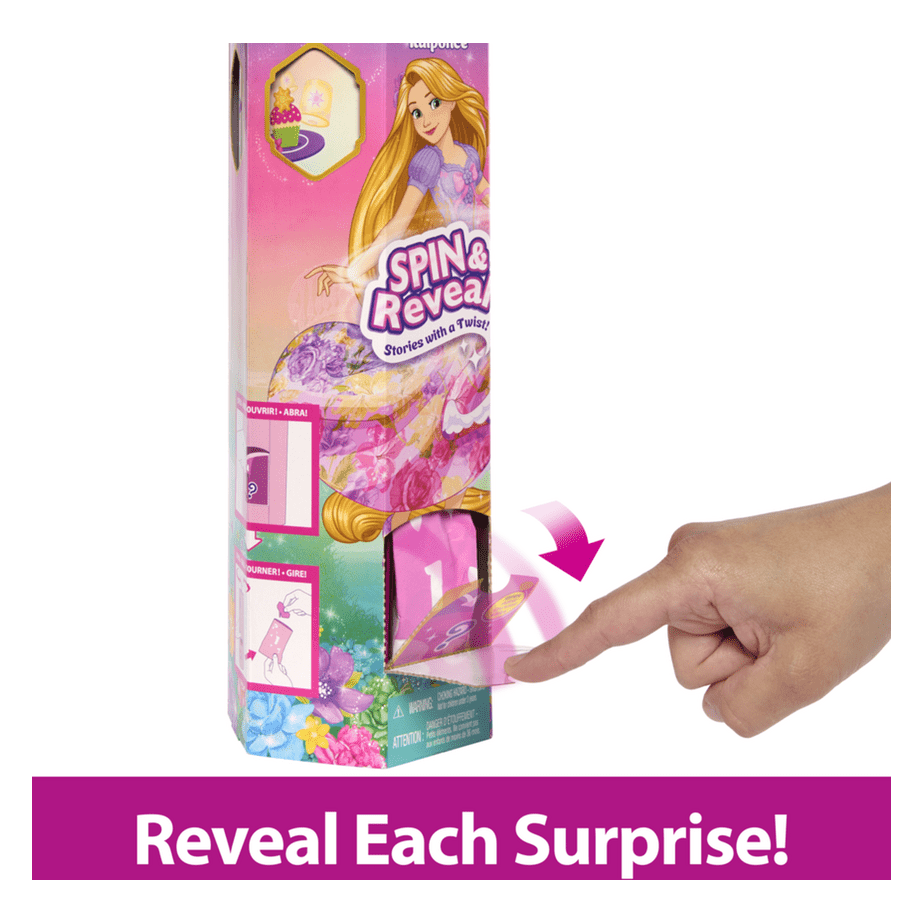 J! Disney Princess Spin & Reveal Rapunzel 194735239689