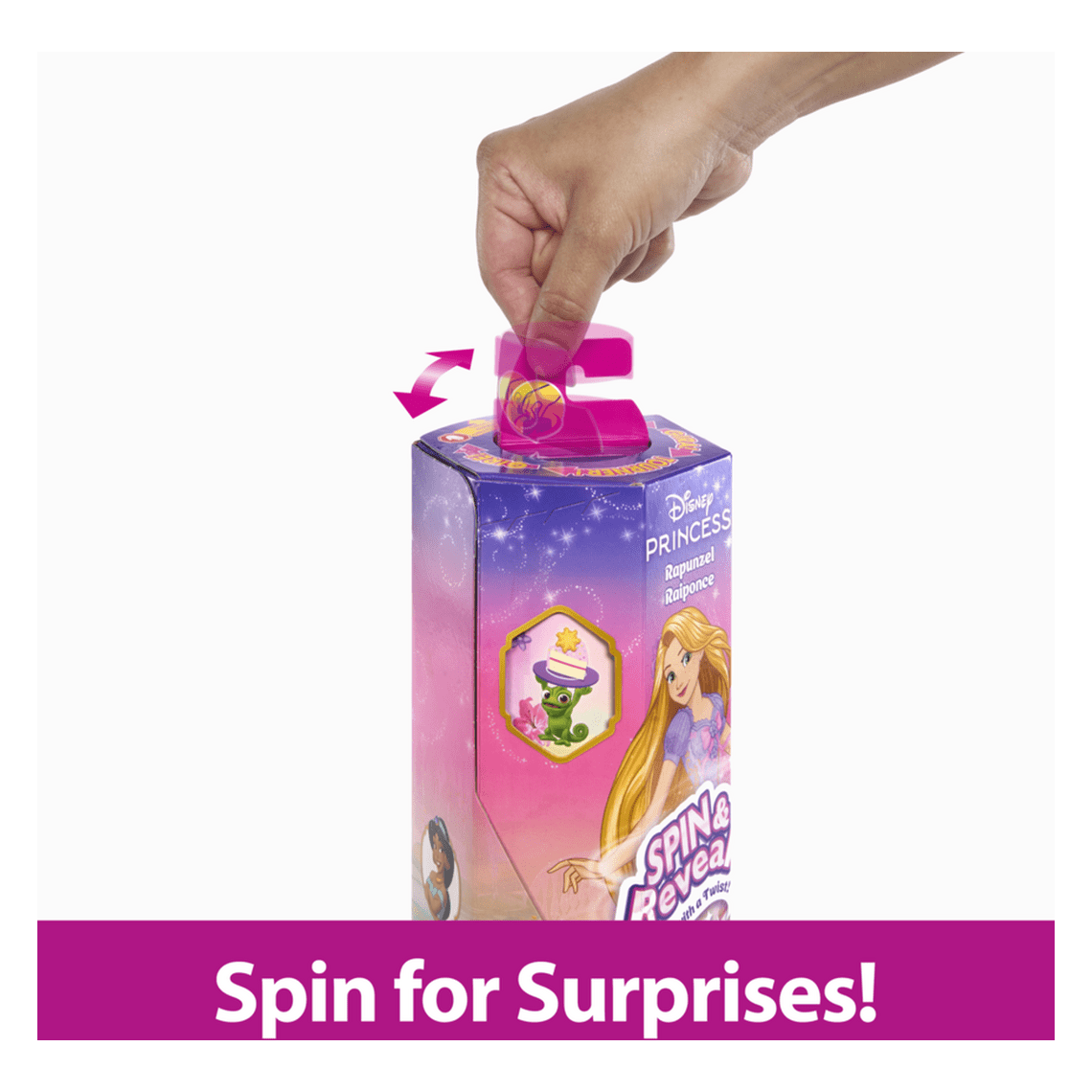 J! Disney Princess Spin & Reveal Rapunzel 194735239689