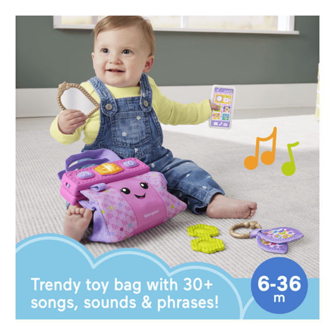 J! Fisher Price Laugh & Learn Going Places Purse 194735199150