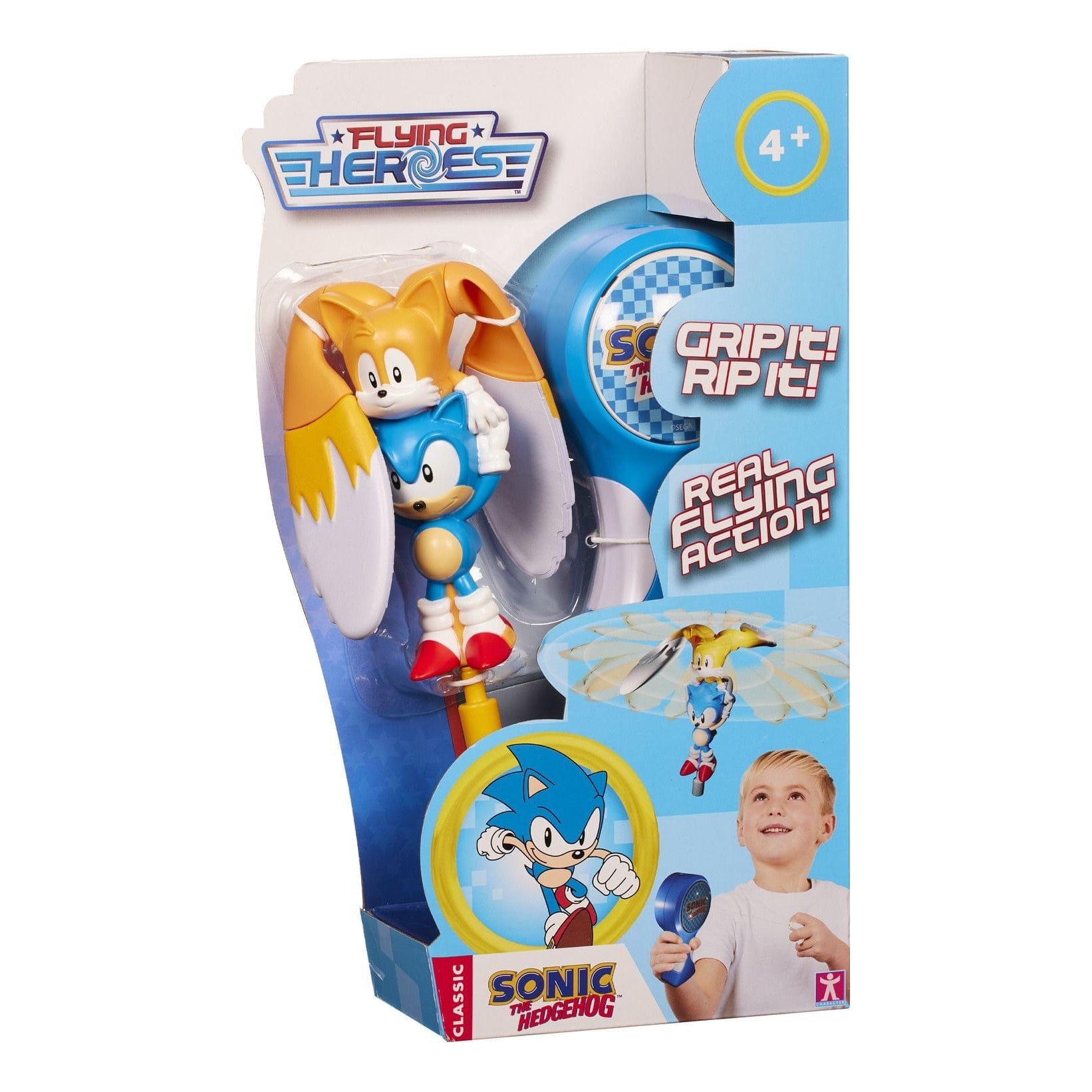 J! Flying Hero Sonic and Tails 5029736079819