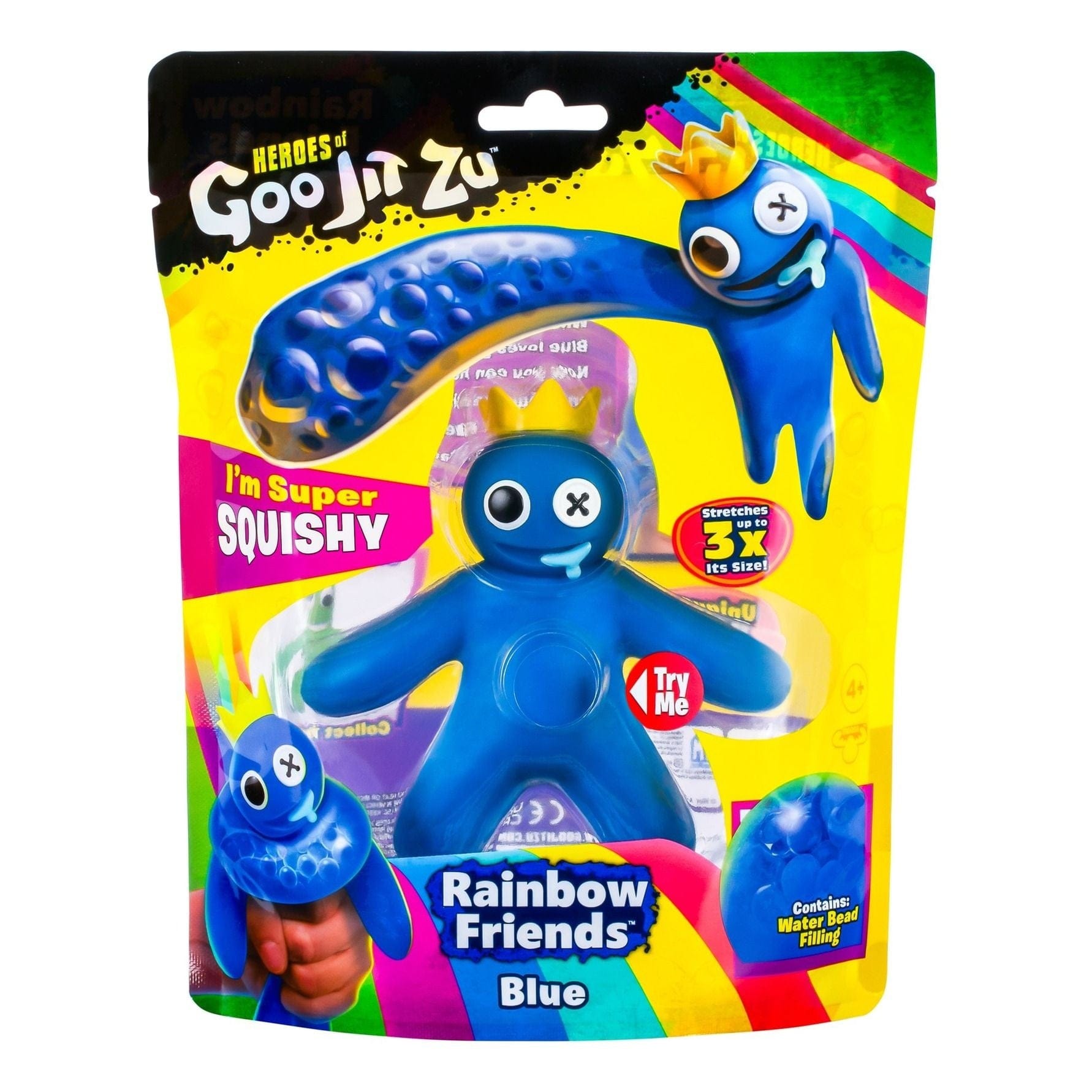 J! Heroes of Goo Jit Zu Rainbow Friends - Blue 5029736082703