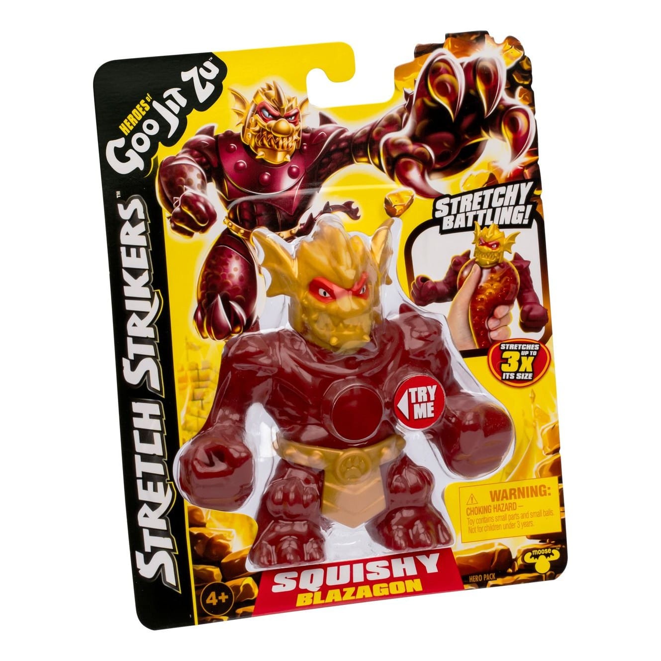 J! Heroes of Goo Jit Zu Stretch Strikers Hero Pack 630996427804