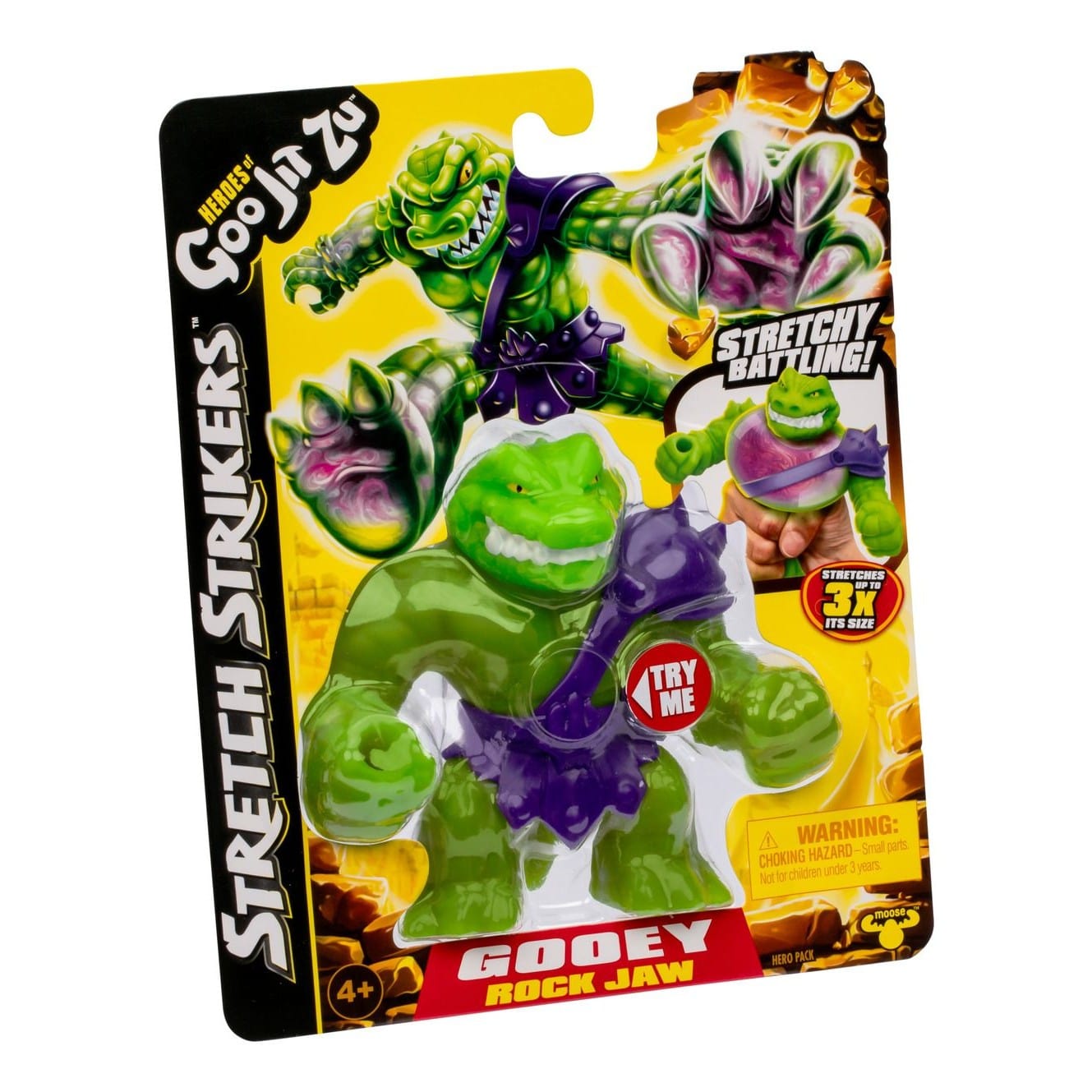 J! Heroes of Goo Jit Zu Stretch Strikers Hero Pack 630996427804