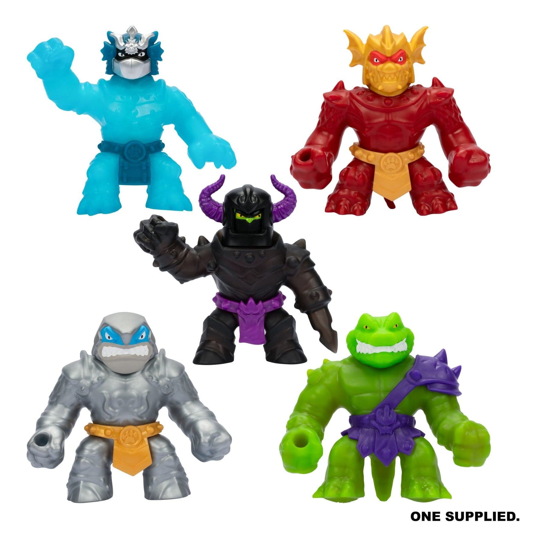 J! Heroes of Goo Jit Zu Stretch Strikers Hero Pack 630996427804