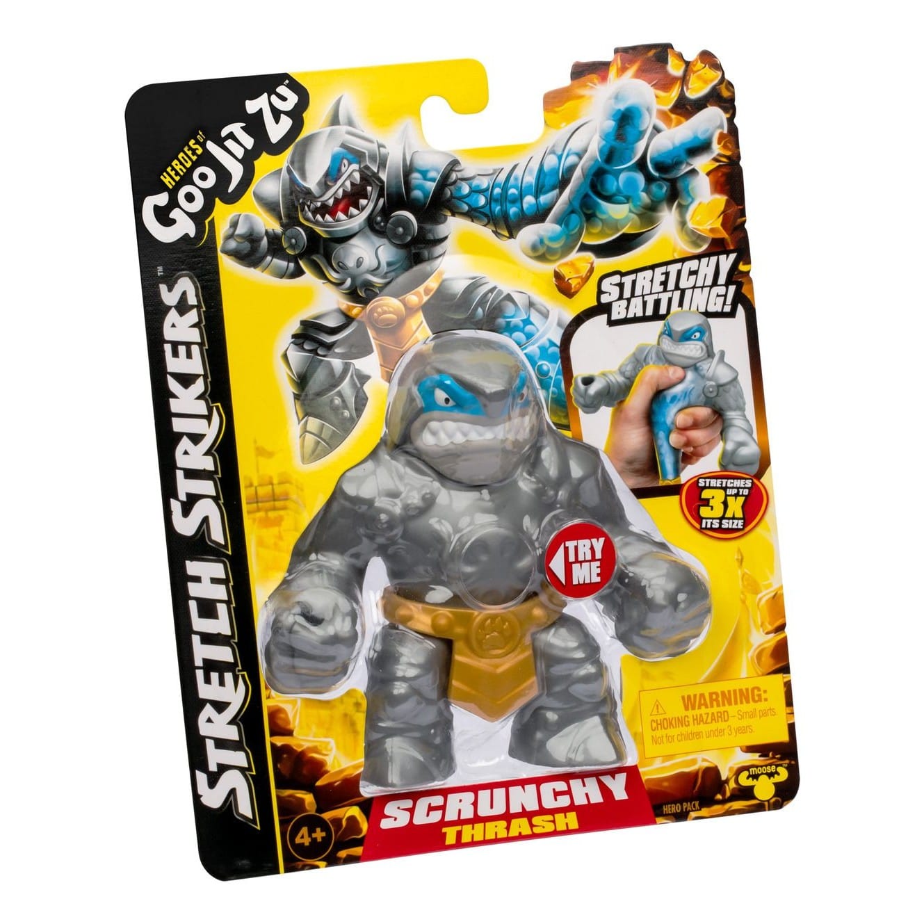 J! Heroes of Goo Jit Zu Stretch Strikers Hero Pack 630996427804