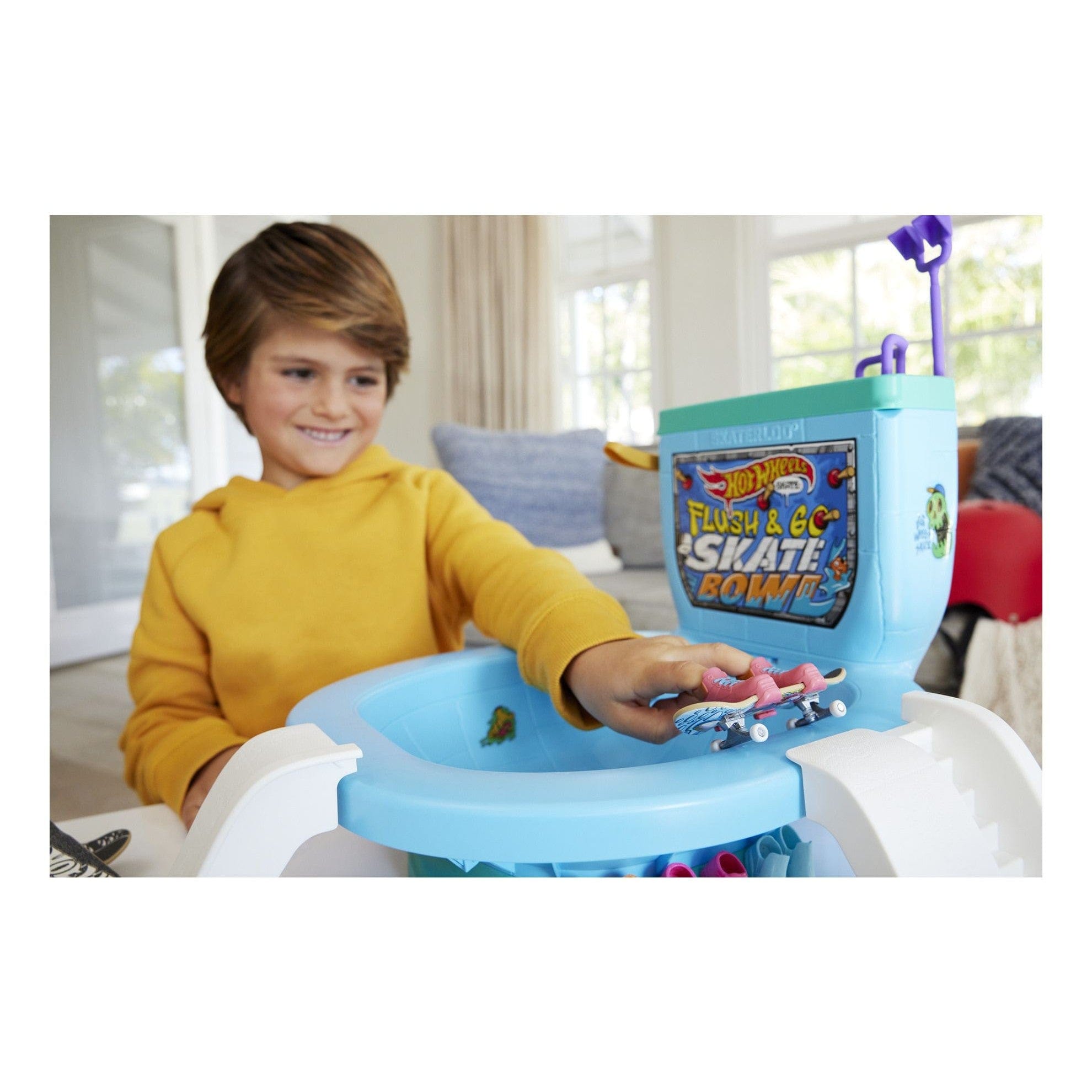 J! Hot Wheels Flushin' Skate Bowl 194735232697