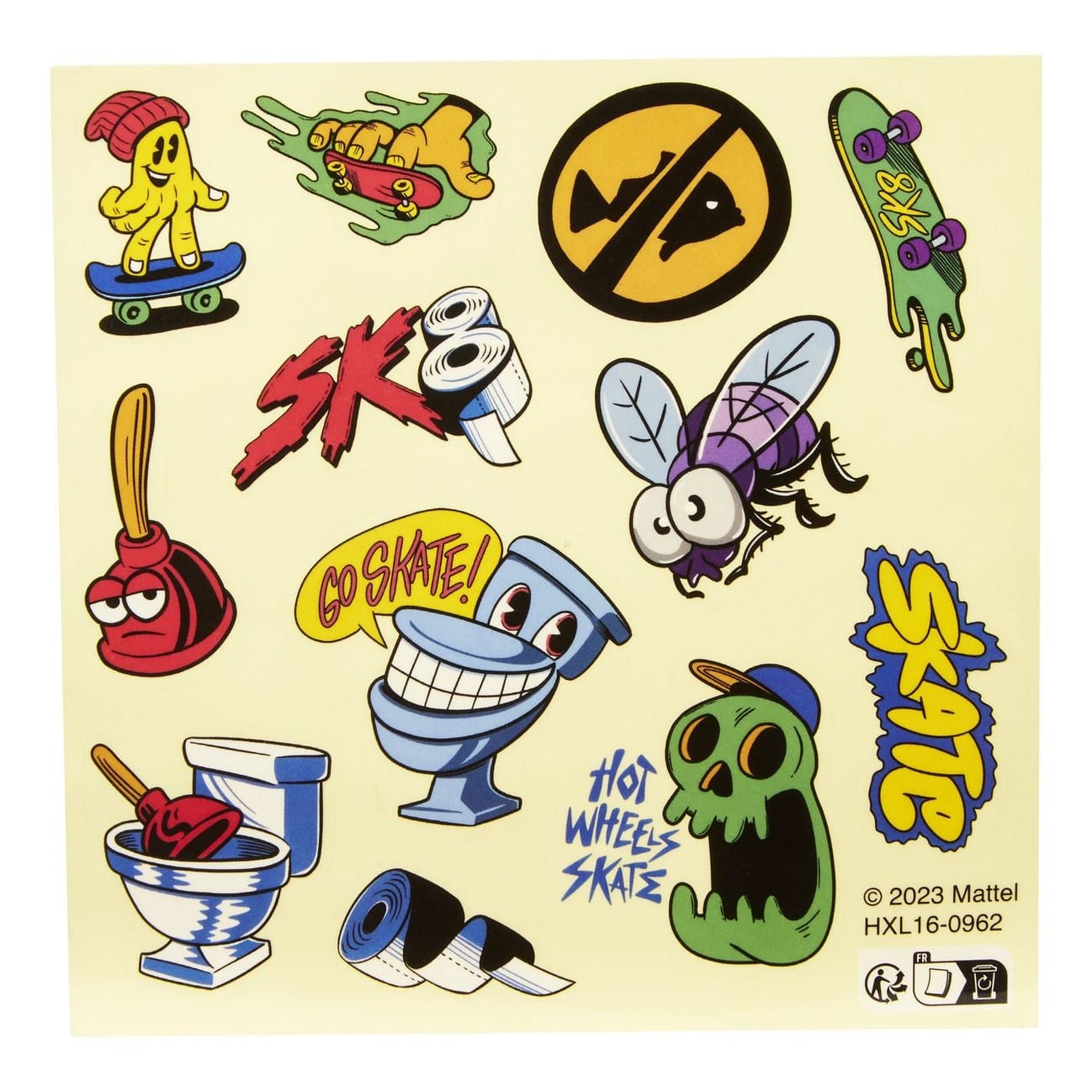 J! Hot Wheels Flushin' Skate Bowl 194735232697