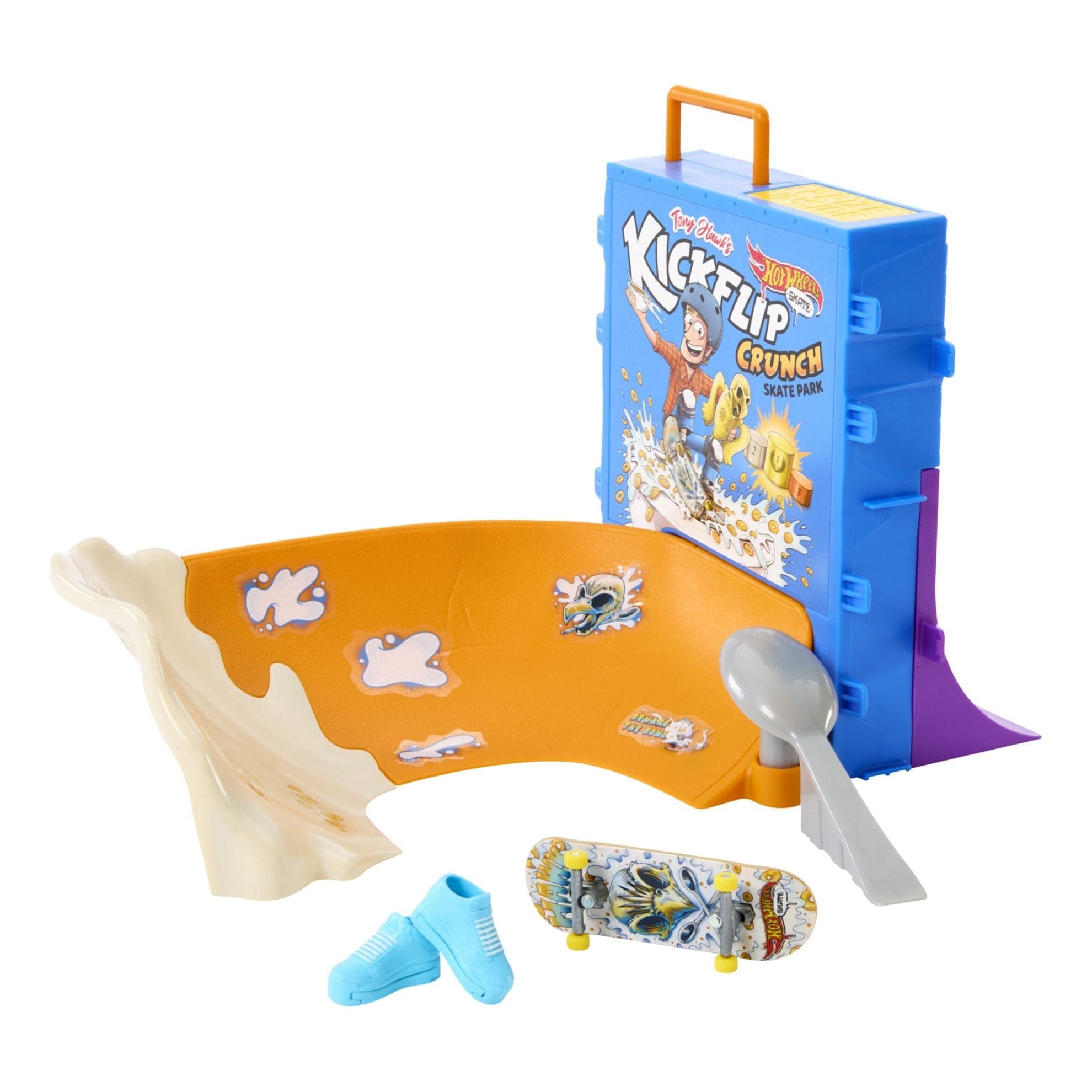 J! Hot Wheels Tony Hawk Cereal Skate Park 194735195350