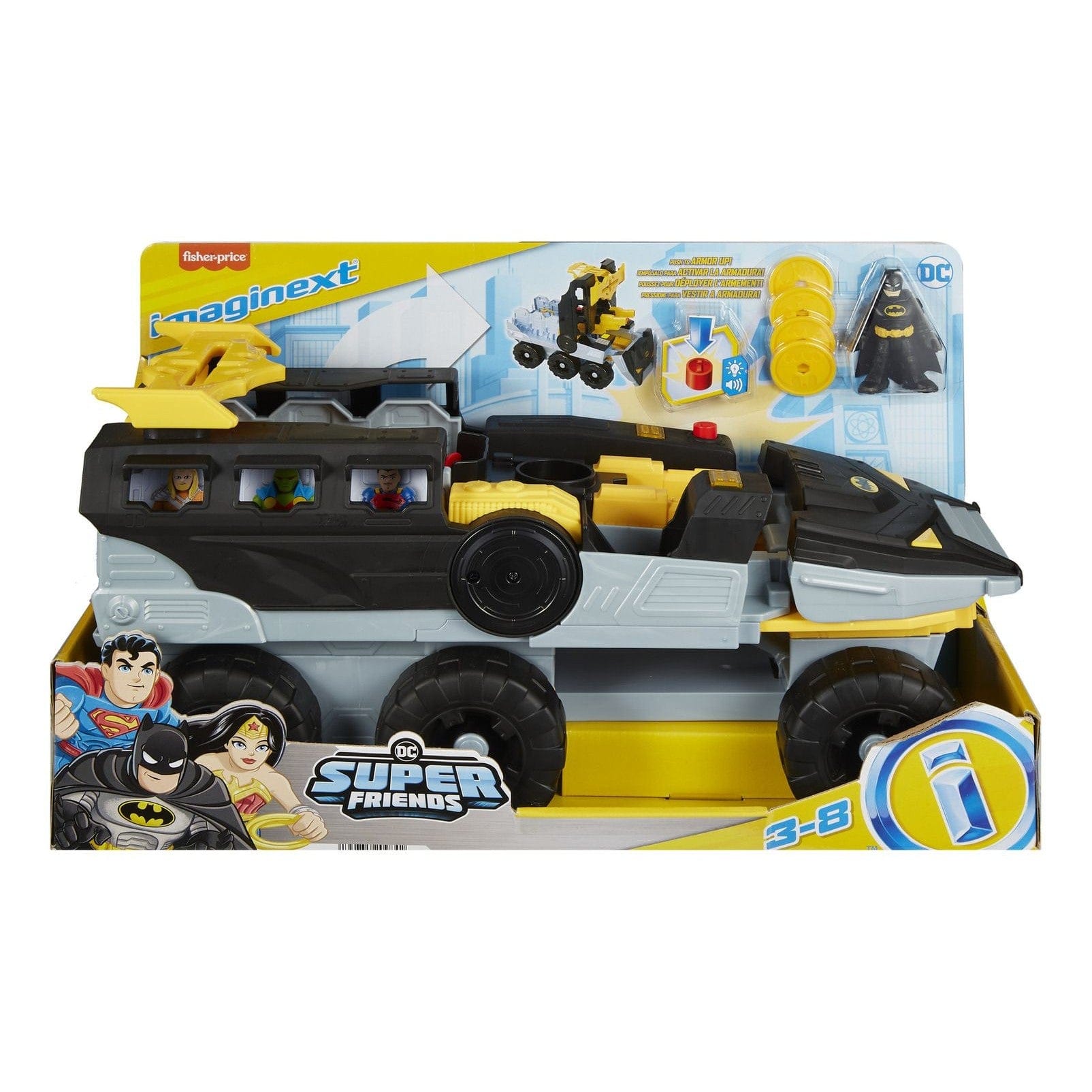 J! Imaginext DC Super Friends Bat Transport 0194735209842