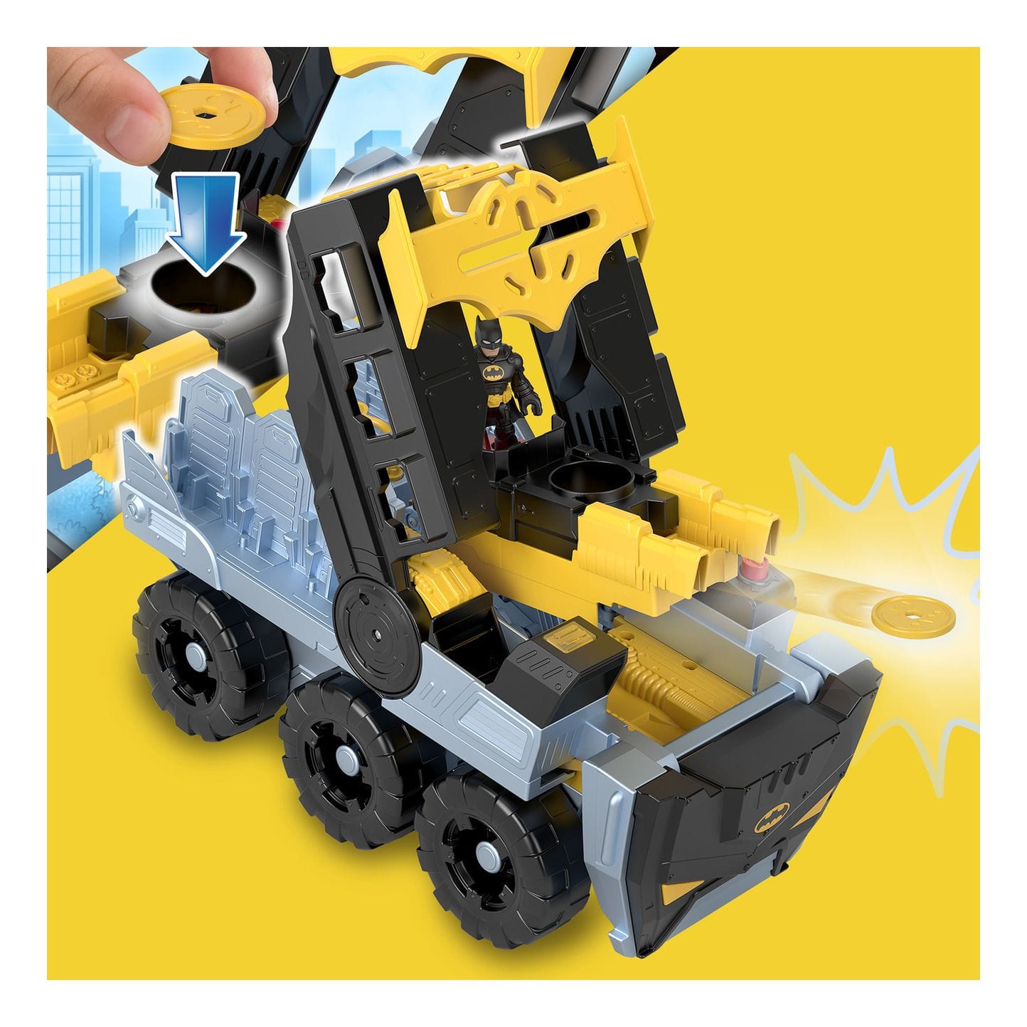 J! Imaginext DC Super Friends Bat Transport 0194735209842