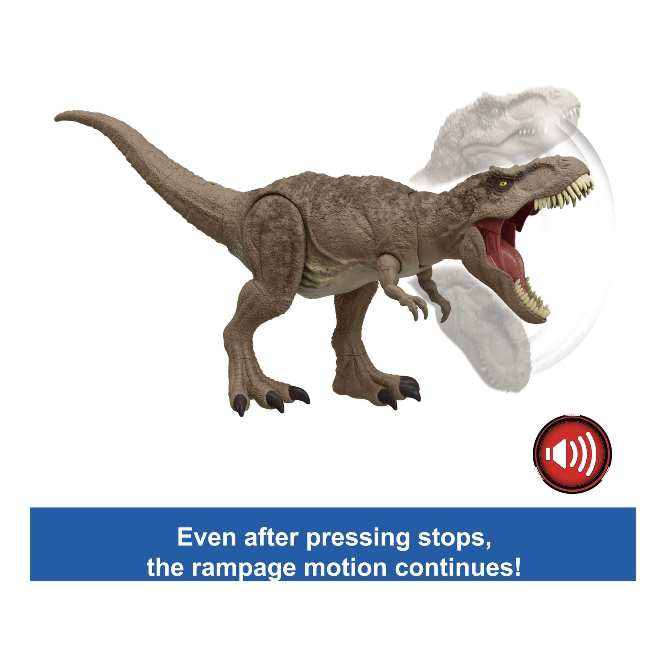 J! Jurassic World - All Out Attack T-Rex 194735228263