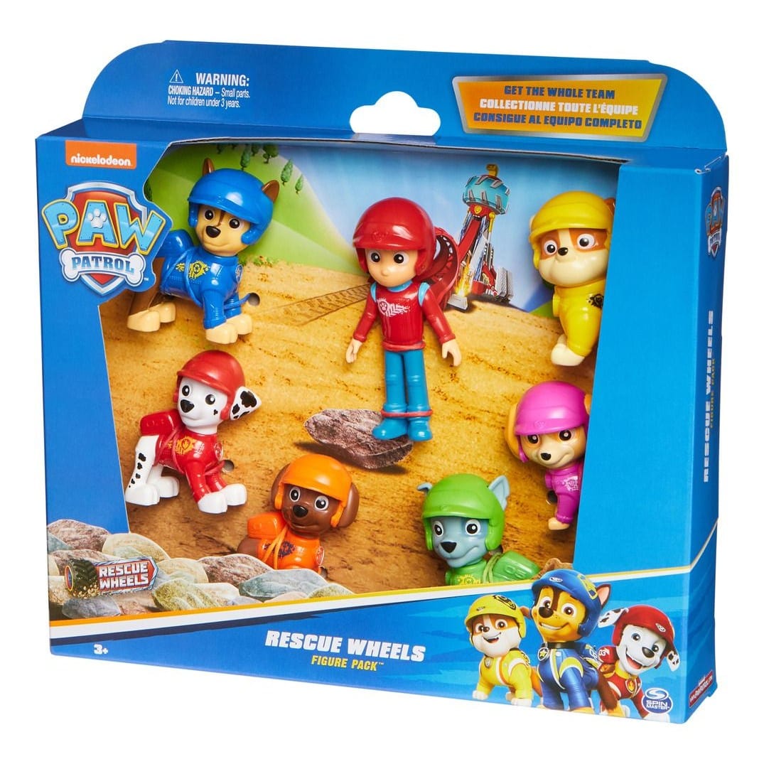 J! Paw Patrol Rescue Wheels Figure Gift Pack 681147024830