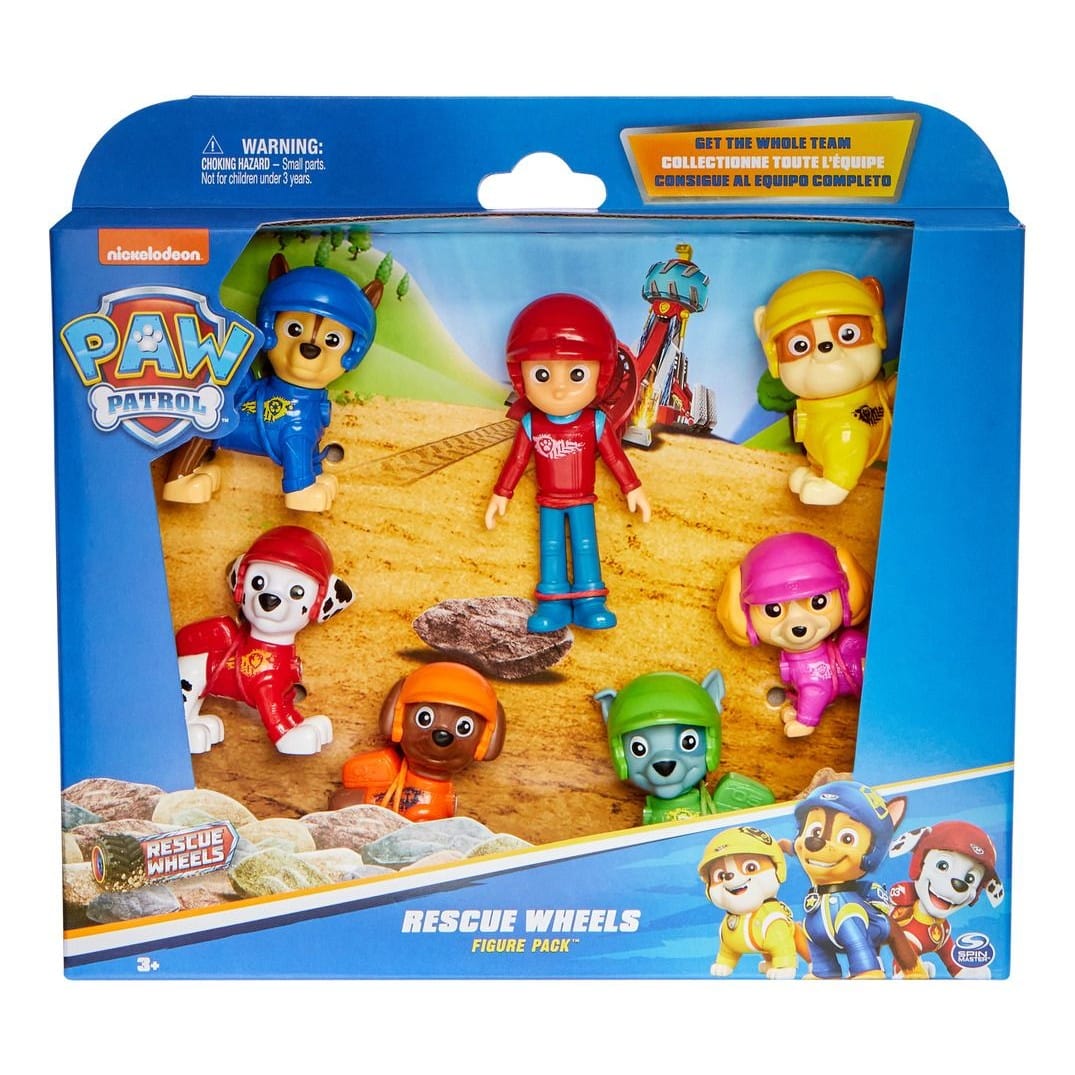 J! Paw Patrol Rescue Wheels Figure Gift Pack 681147024830