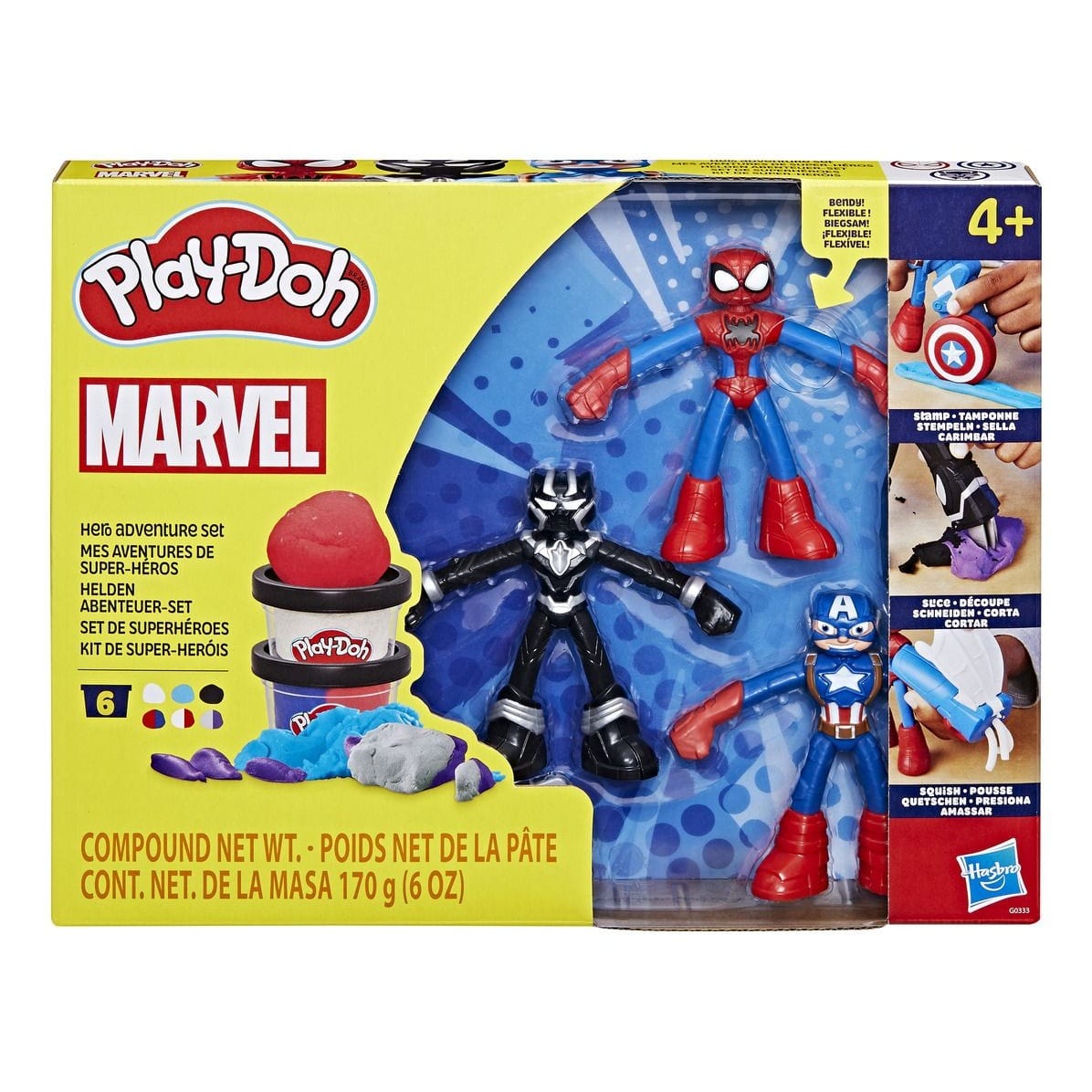 J! Play-Doh Hero Adventure Set 5010996268723
