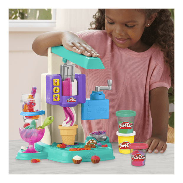 J! Play-Doh Rainbow Swirl Ice Cream Playset 5010996247544