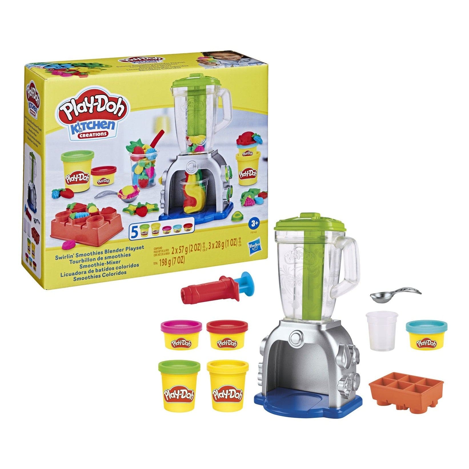 J! Play-Doh Swirlin Smoothies Blender Playset 5010996216557