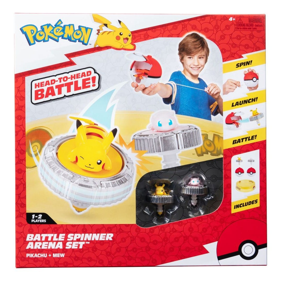 J! Pokemon - Battle Spinner Arena Set 191726768722