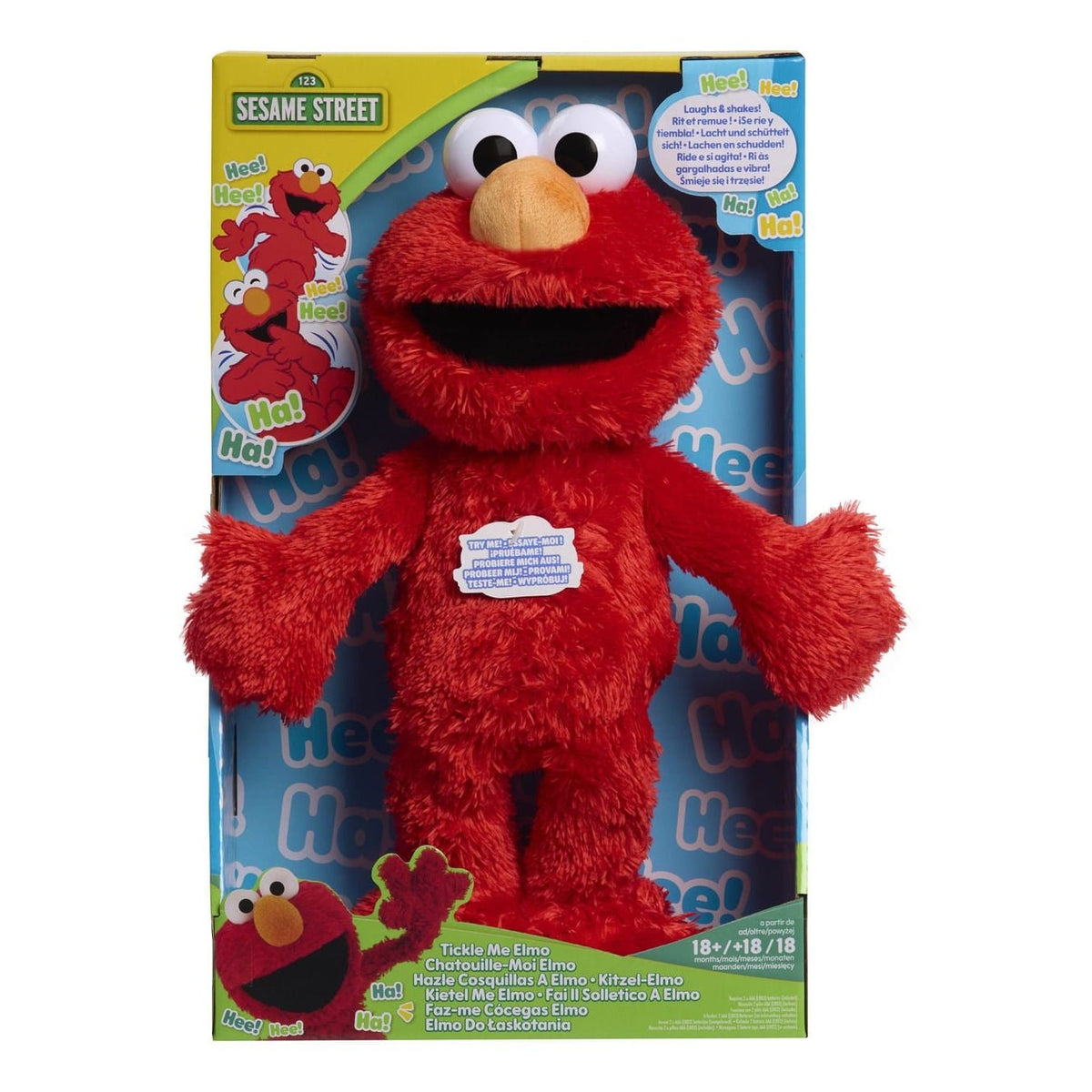 J! Sesame Street Tickle Me Elmo 886144577772
