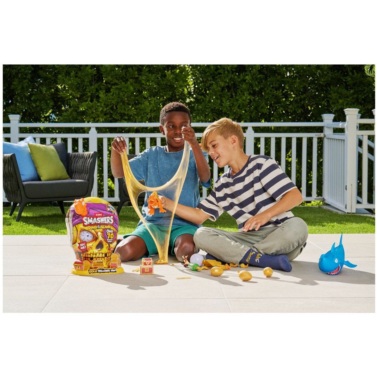 J! Smashers Dino Island S1 Gold Treasure Hunt 193052064356