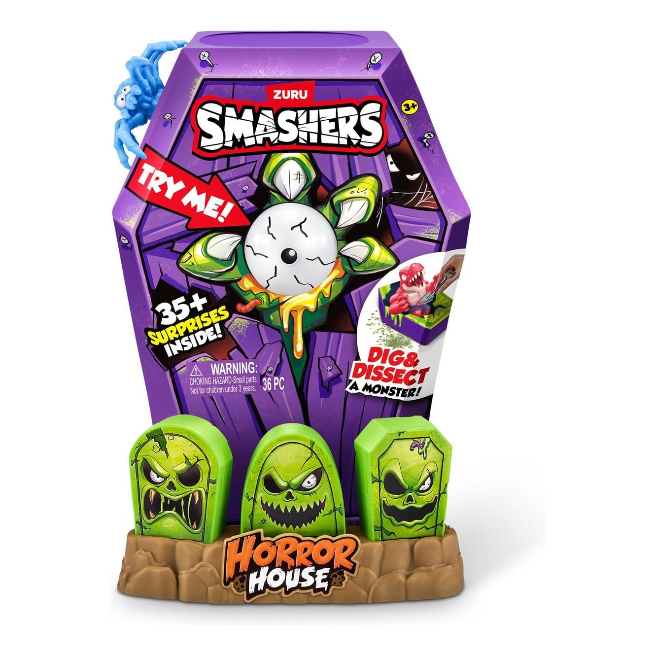 J! Smashers Horror House S1 Large House 193052064325