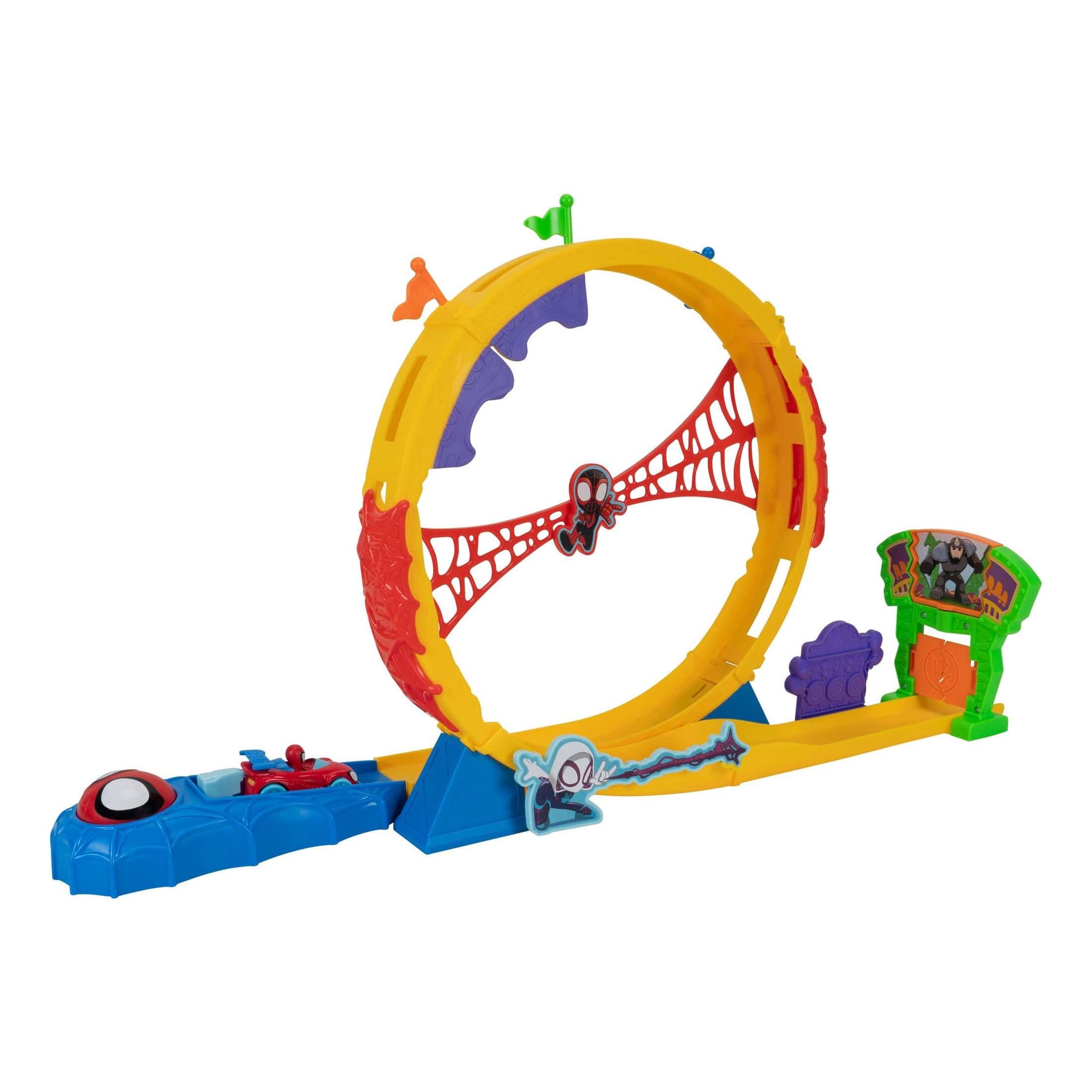 J! Spidey - Amazing Metals Super Loop Track Set 191726727033