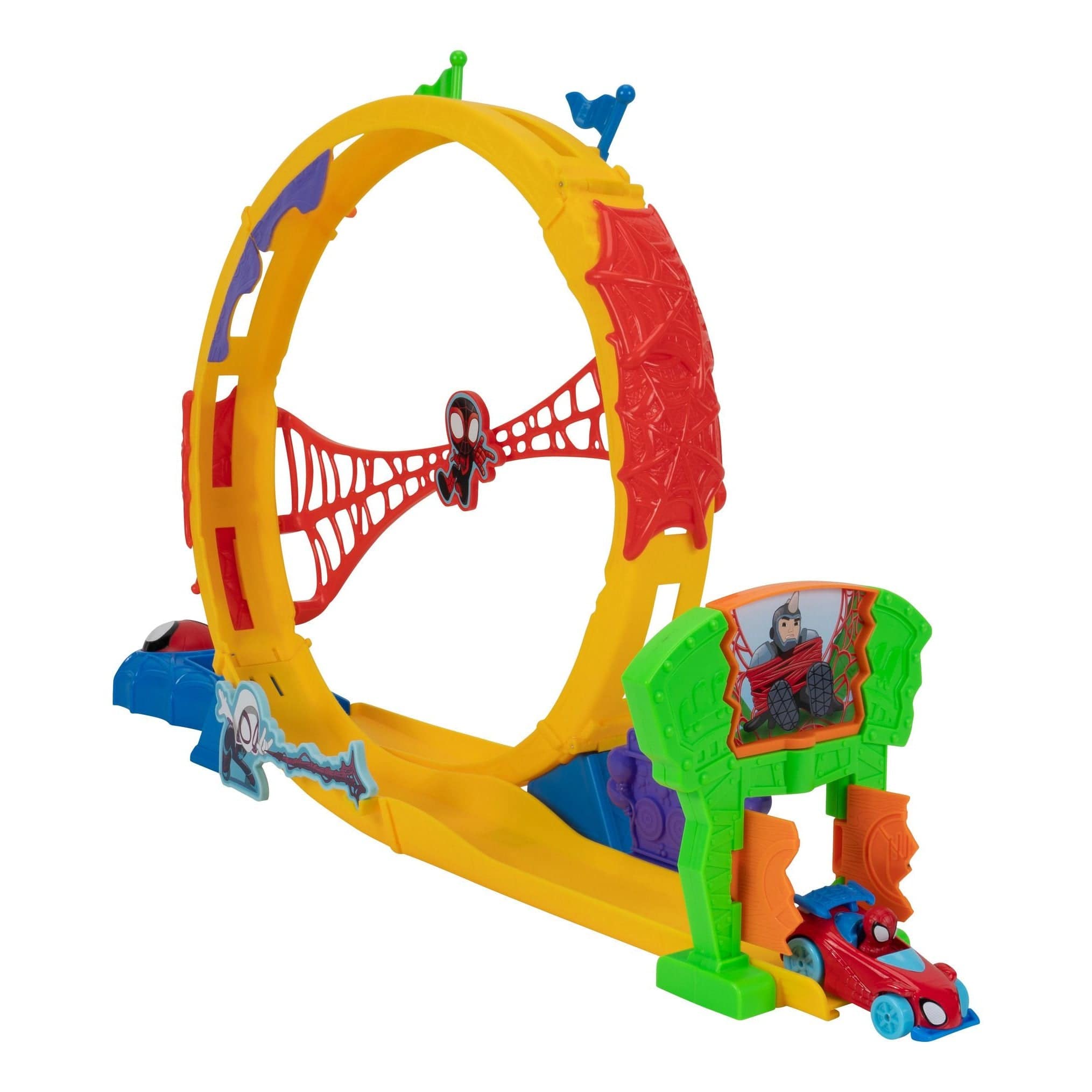 J! Spidey - Amazing Metals Super Loop Track Set 191726727033