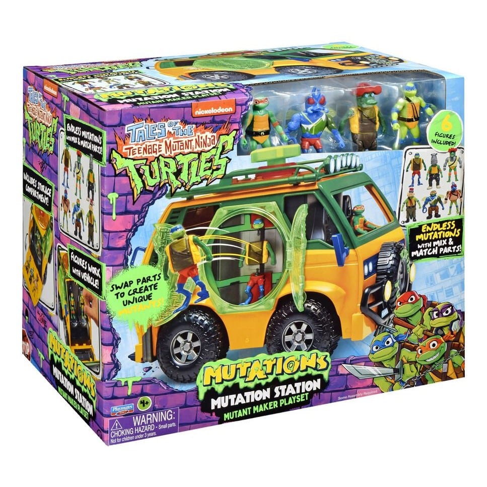 J! Tales of TMNT Mutation Station Van 043377843863