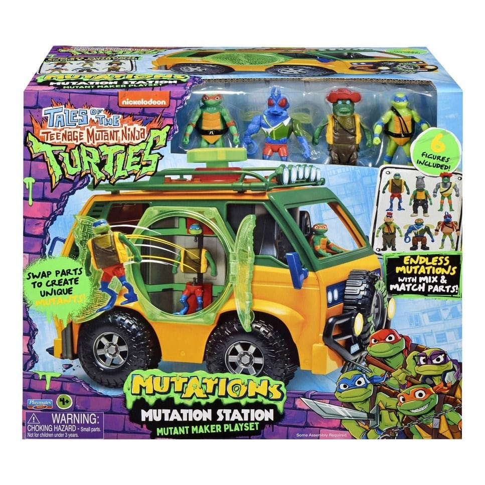 J! Tales of TMNT Mutation Station Van 043377843863