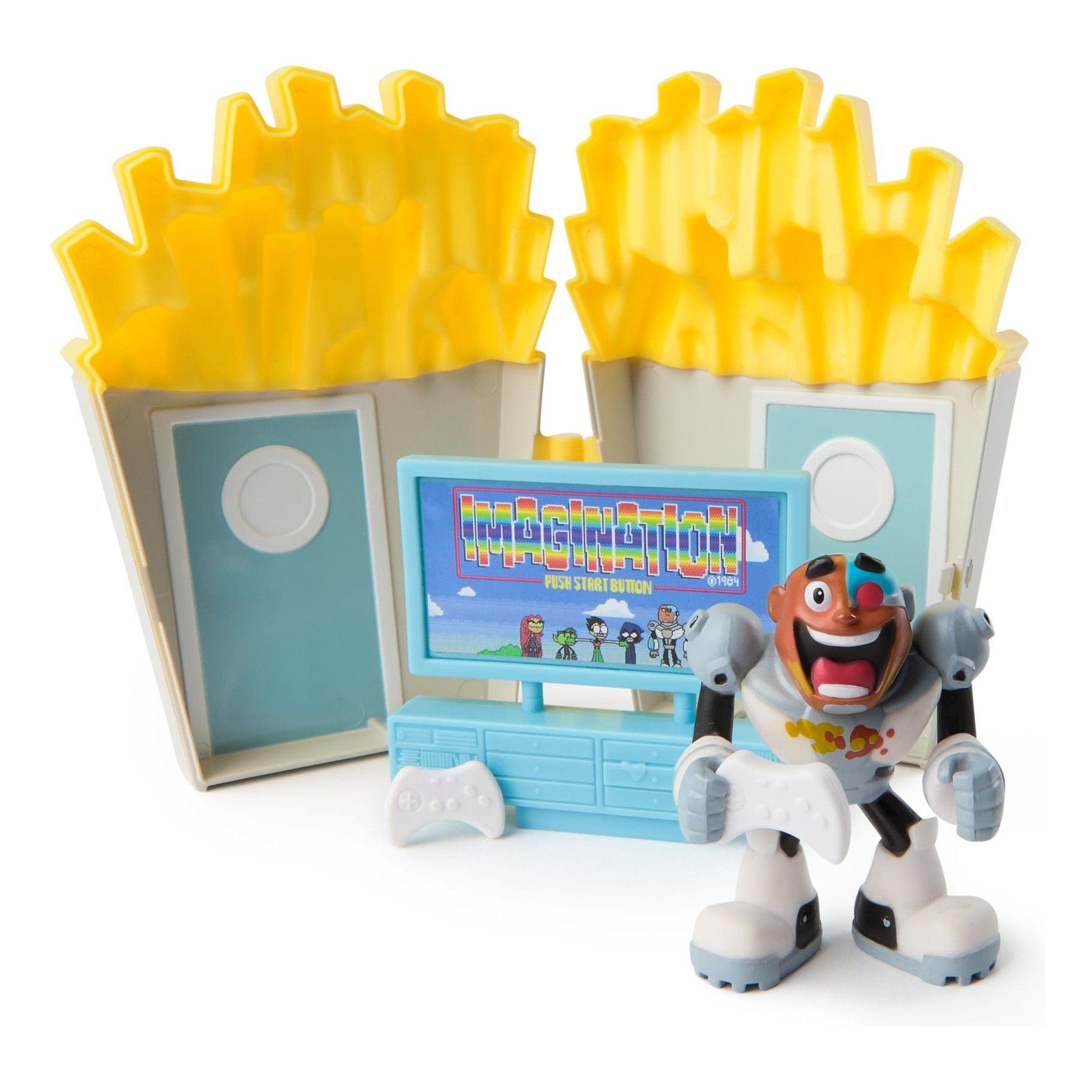 J! Teen Titans Go Kitchen Chaos Dis-play Set 681147026506