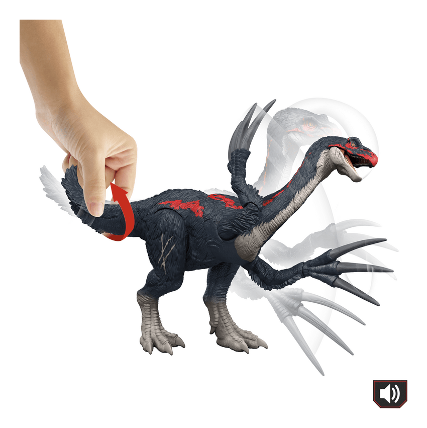 * Jurassic World Chaos Theory RnS Therizinosaurus 194735270149