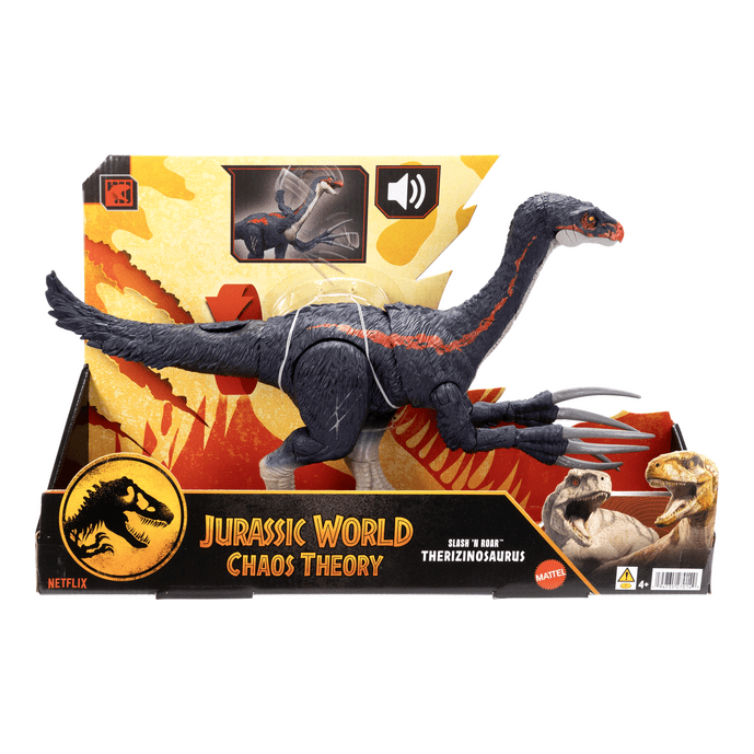 * Jurassic World Chaos Theory RnS Therizinosaurus 194735270149