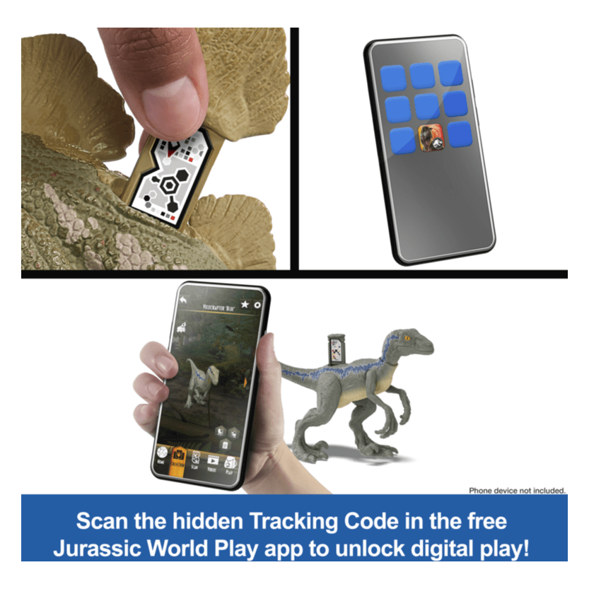 * Jurassic World Chaos Theory RnS Therizinosaurus 194735270149