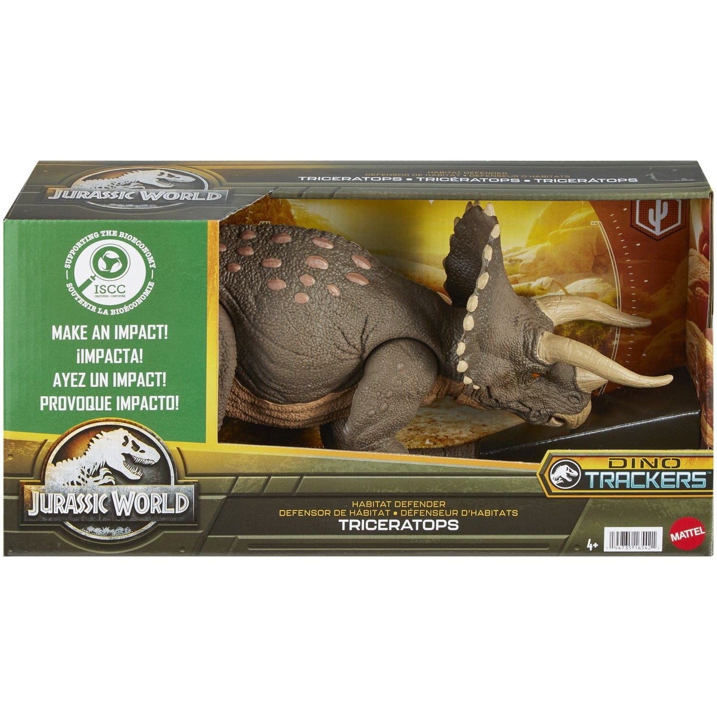 Jurassic World Earth Defender Triceratops 194735165421