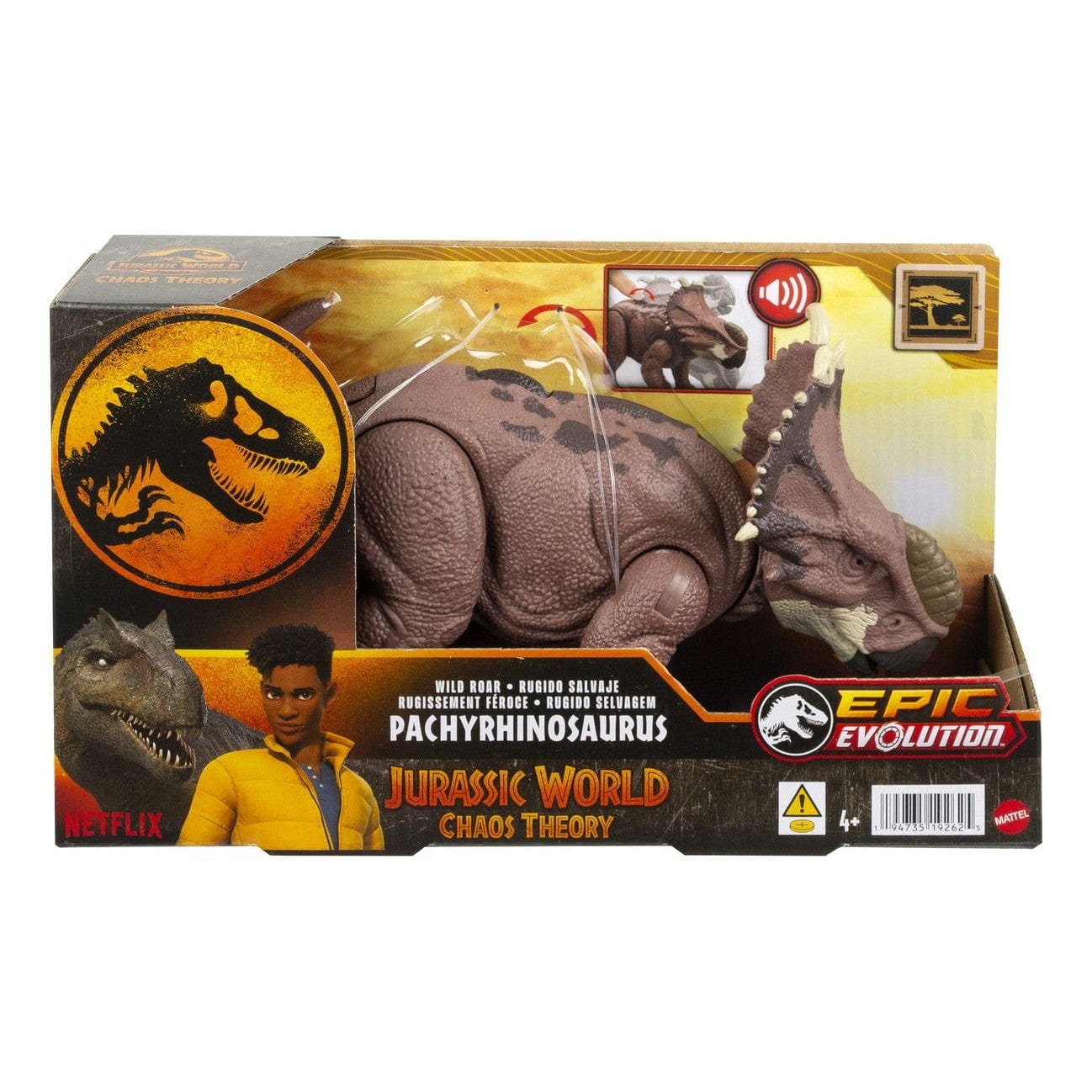 Jurassic World Wild Roar - Pachyrhinosaurus 194735192625