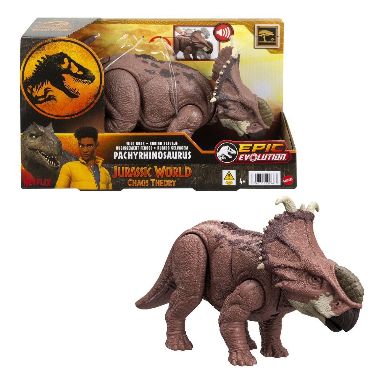 Jurassic World Wild Roar - Pachyrhinosaurus 194735192625