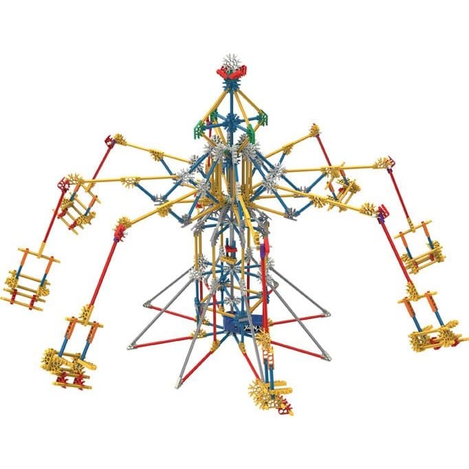 K'nex 3-in-1 Classic Amusement Park Building Set 744476170354
