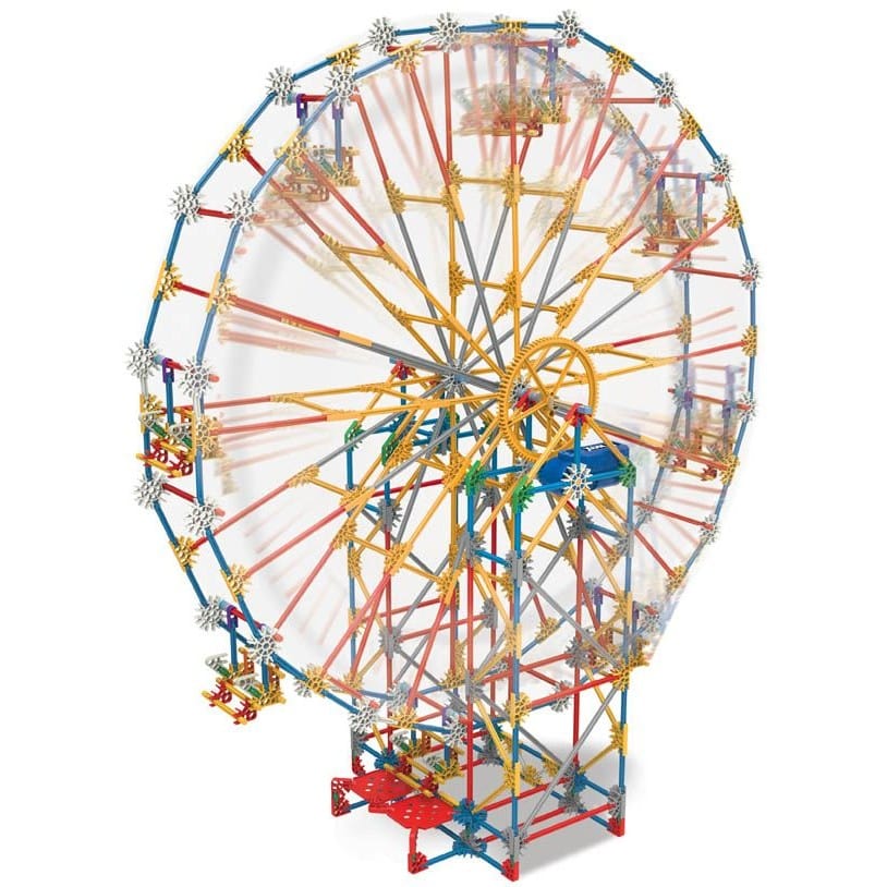 K'nex 3-in-1 Classic Amusement Park Building Set 744476170354