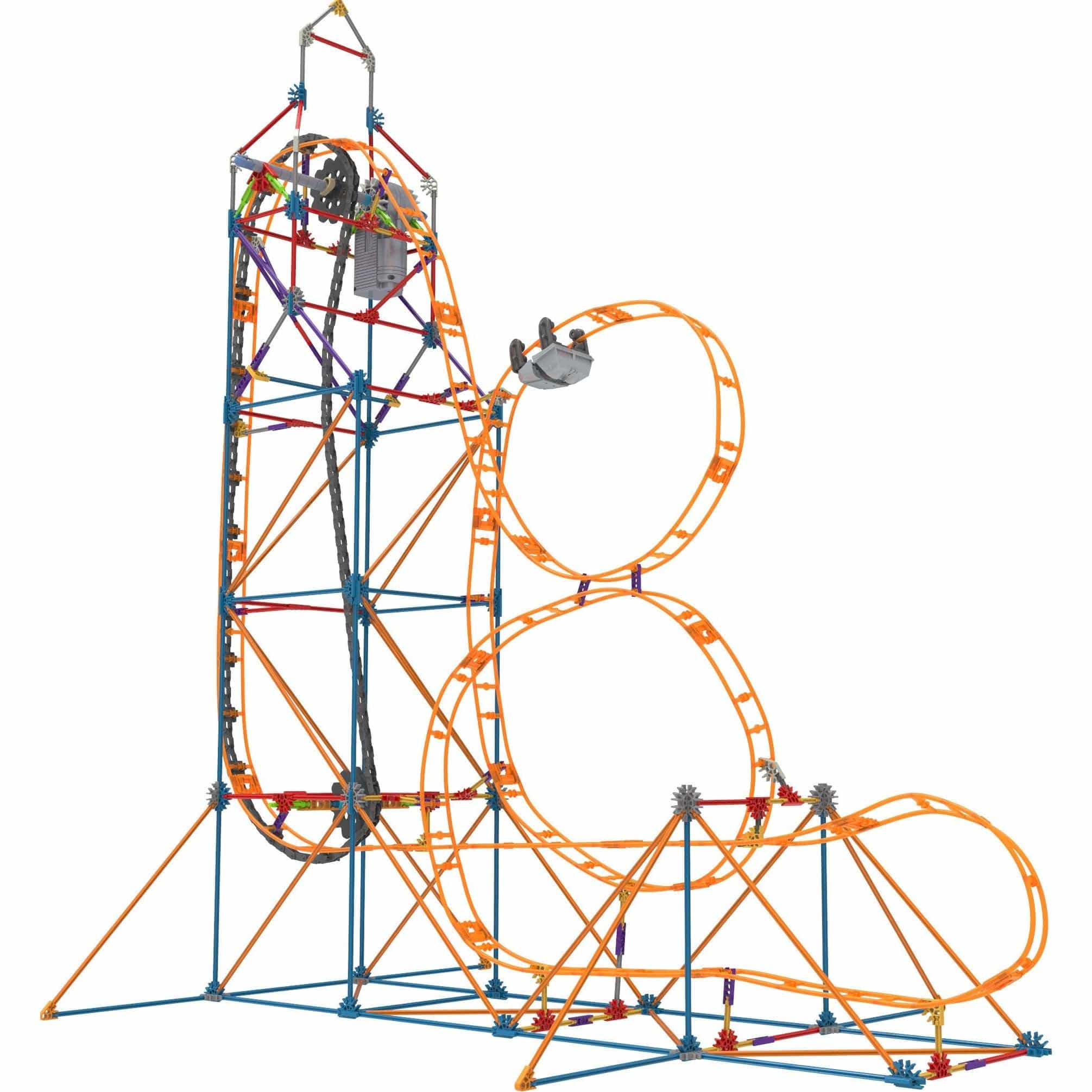 K'NEX Amazin' 8 Roller Coaster 744476802163