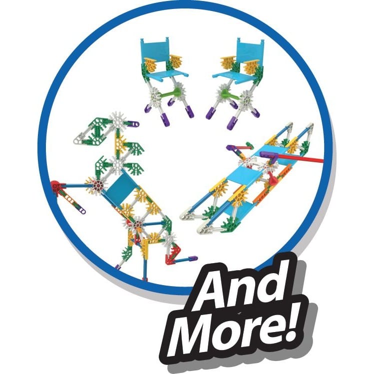 K'nex Beginner 40 Model Building Set 744476152107