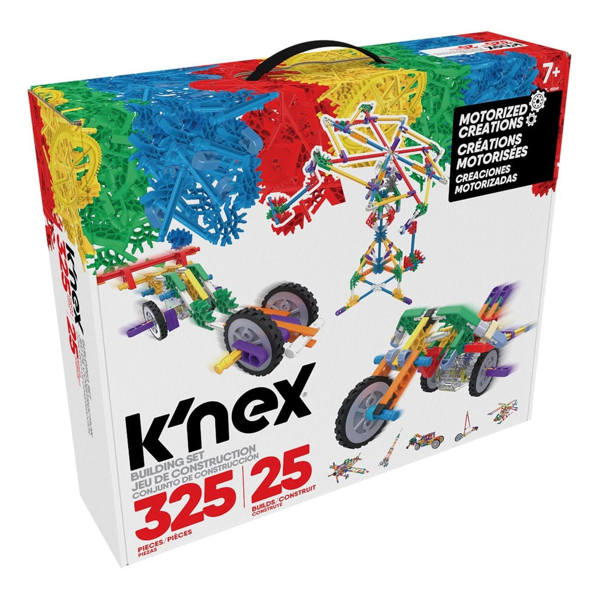 K'NEX Classics 325 Pc/ 25 Model Motorized 744476850492