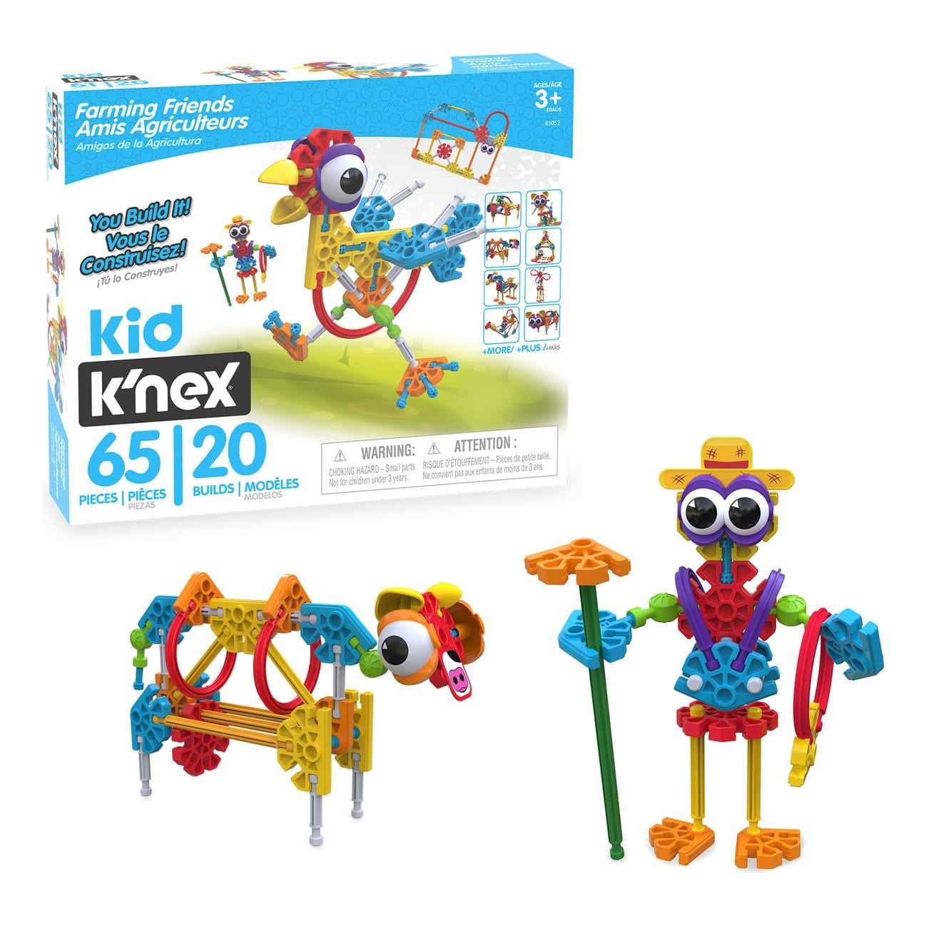 Kid K'nex Farmin' Friends 744476850522