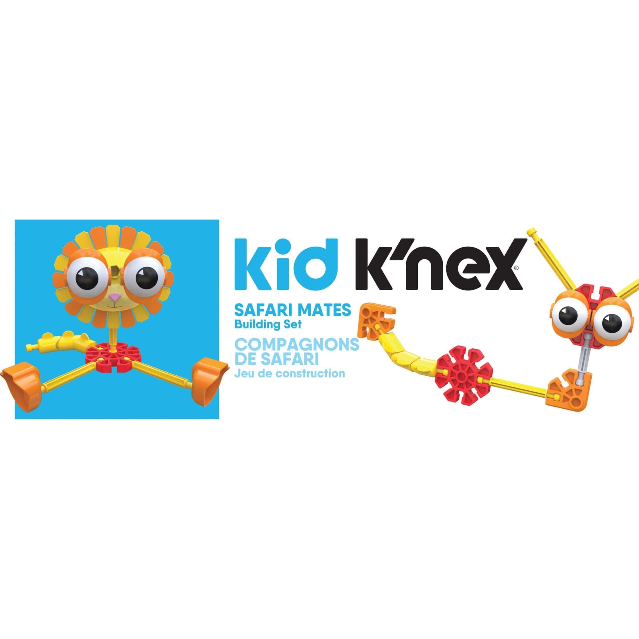 Kid K'nex Safari Mates Building Set 744476856135