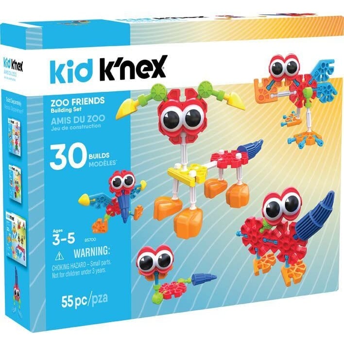 Kid K'nex Zoo Friends Building Set 744476857002