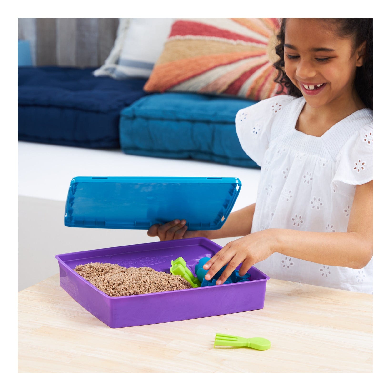 Kinetic Sand – Beach Sand Kingdom 2.0 Playset 778988491119