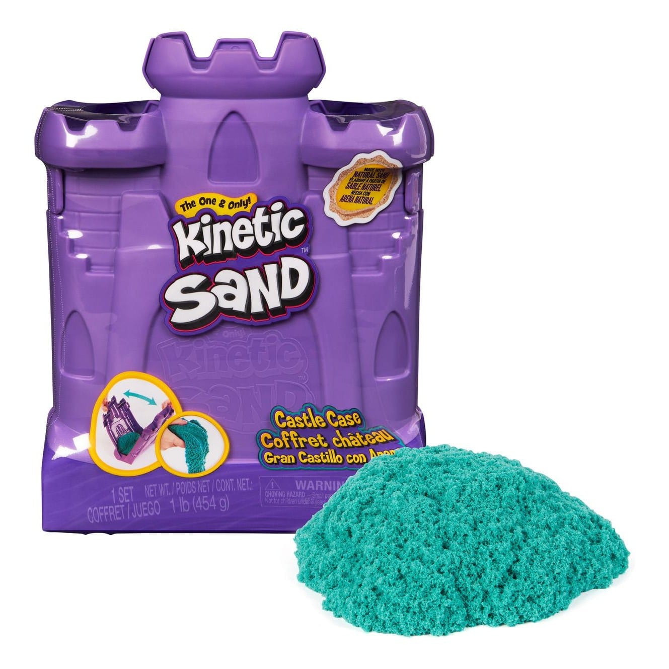 Kinetic Sand Castle Case 778988501757