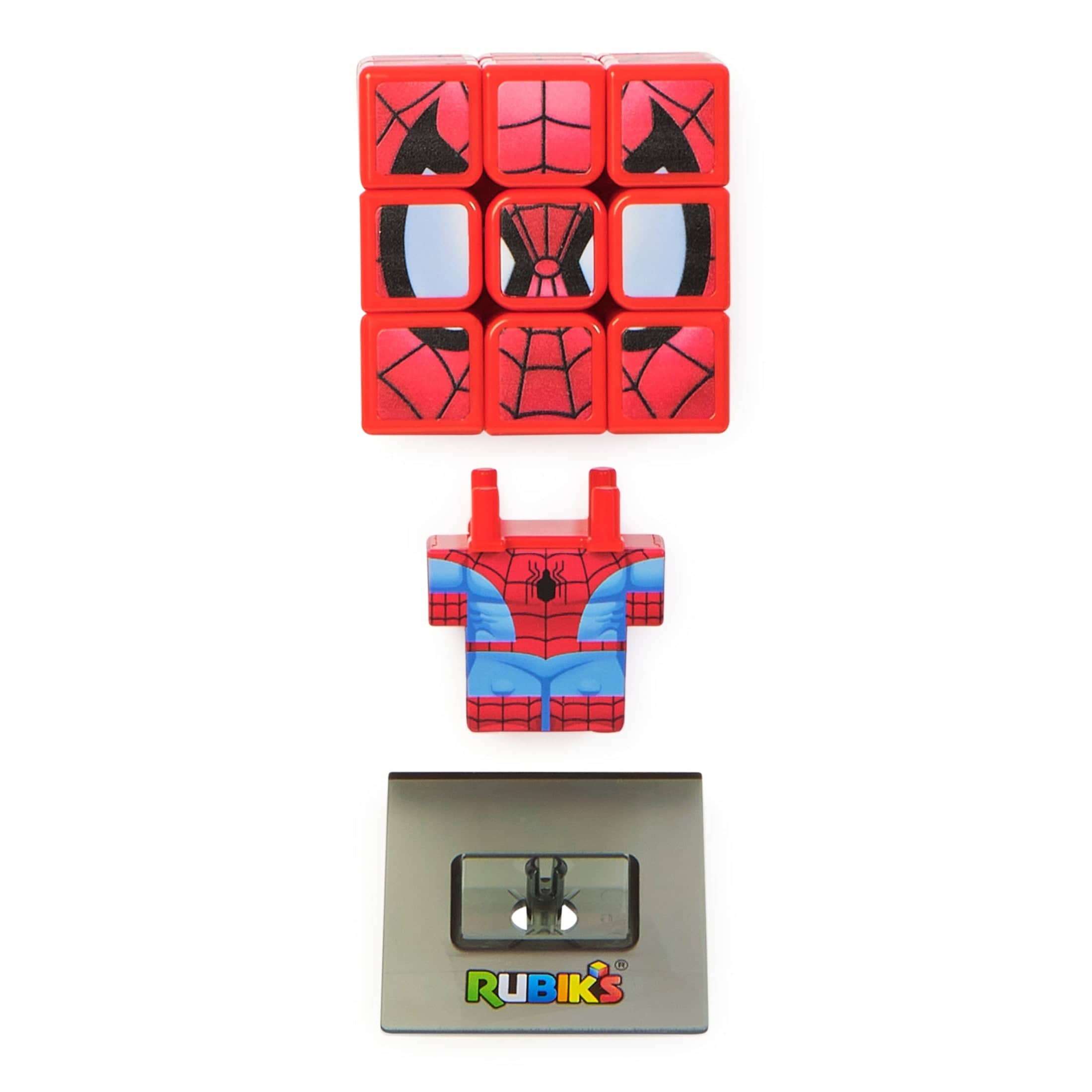 Kinetic Sand – Rubik's Cubers Spiderman Puzzle Toy 681147033818