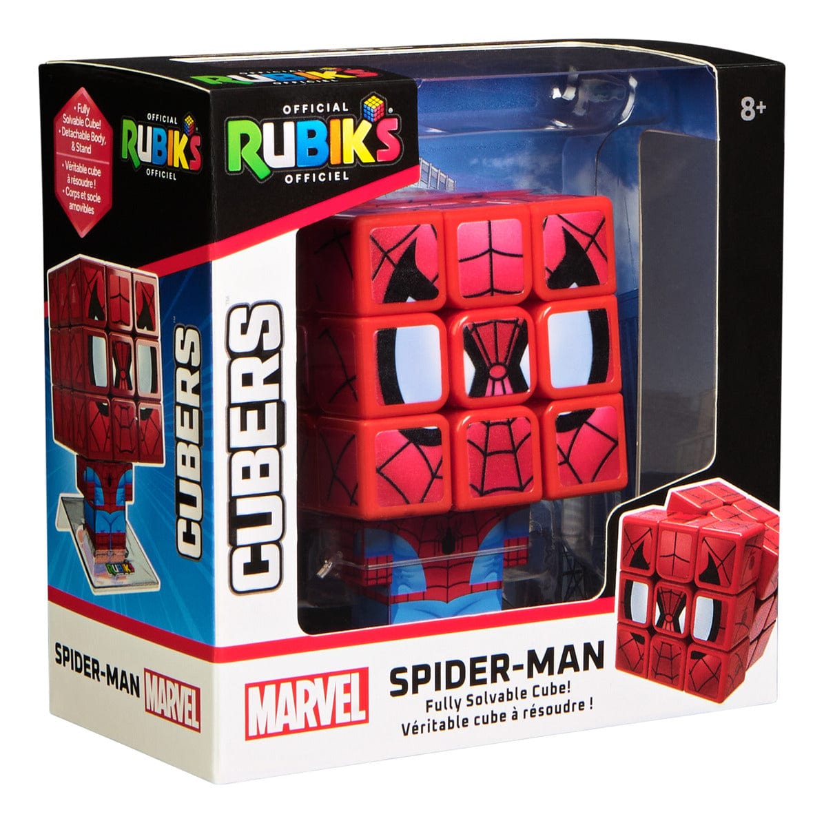 Kinetic Sand – Rubik's Cubers Spiderman Puzzle Toy 681147033818